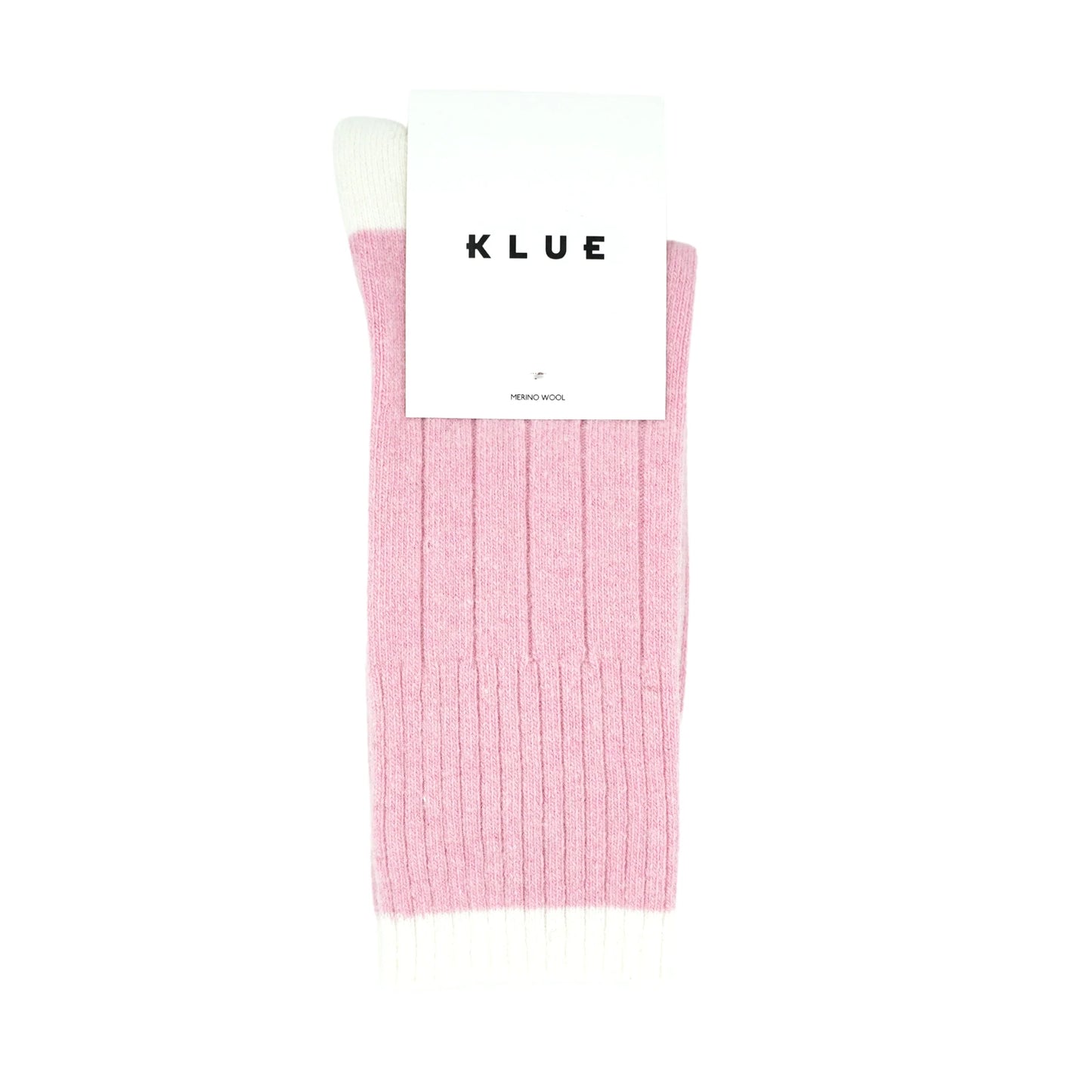 KLUE Merino Wool socks with Bands - Pink
