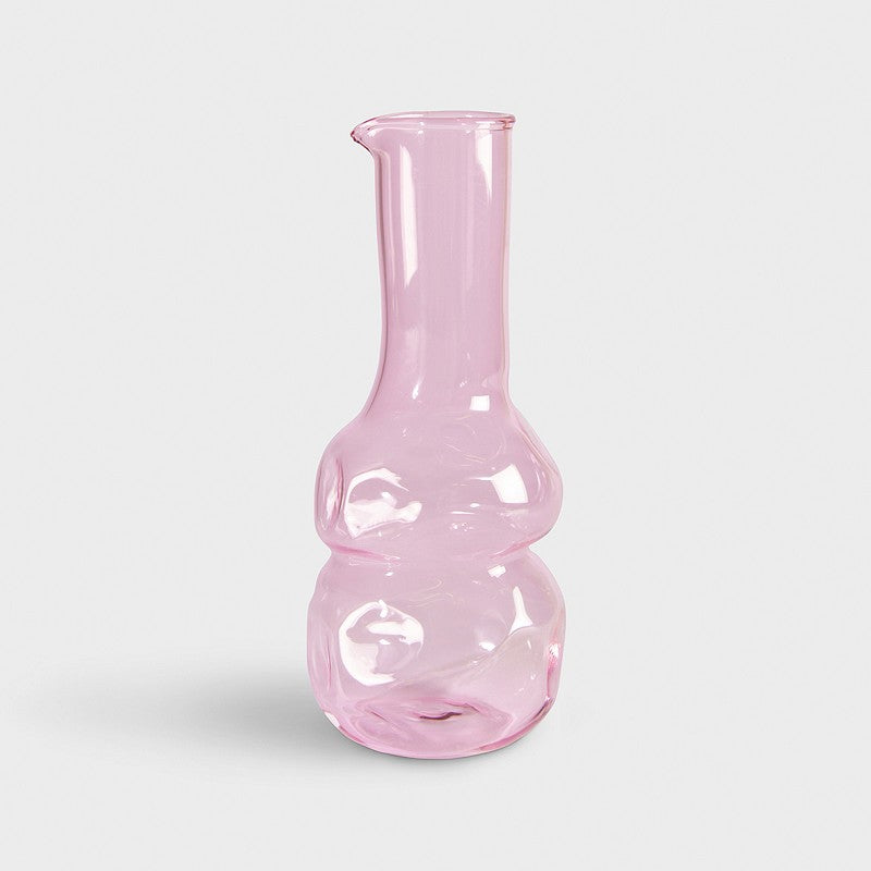 &Klevering Glass Carafe Clay Pink