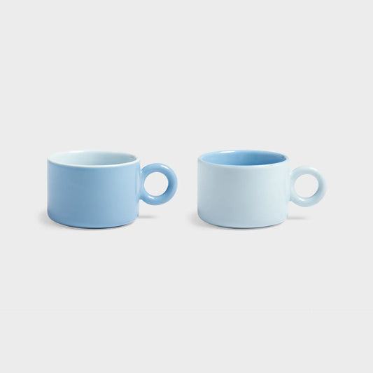 &Klevering Mug Chiquito Blue on a white background 
