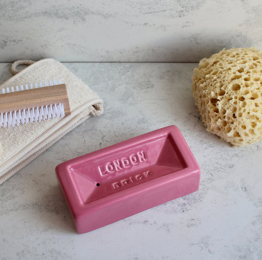 StolenForm London Brick Soap Dish - Pink