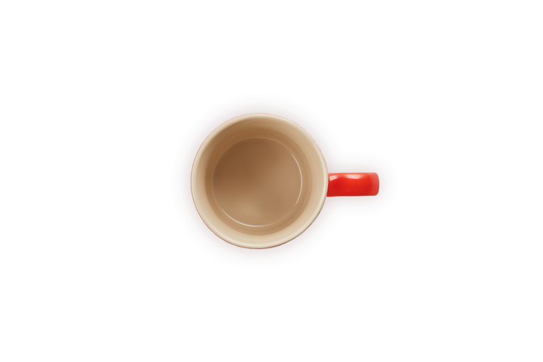 Le Creuset Stoneware 100ml Espresso Mug Cerise