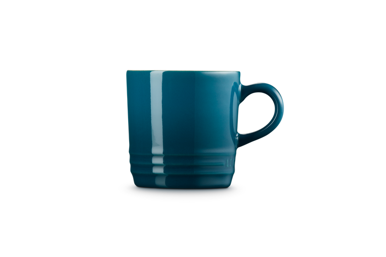 Le Creuset Stoneware Cappuccino Mug 200ml Deep Teal