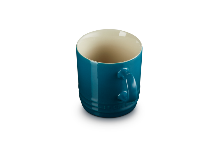 Le Creuset Stoneware Cappuccino Mug 200ml Deep Teal