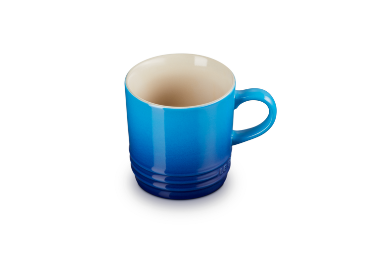 Le Creuset Stoneware Cappuccino Mug 200ml Azure Blue