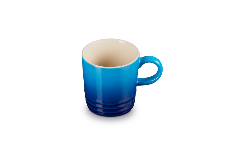 Le Creuset Stoneware 100ml Espresso Mug Azure Blue
