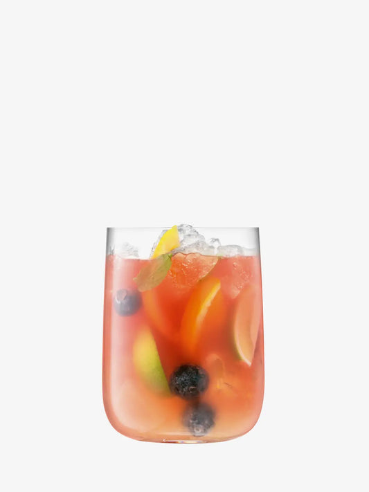 LSA Borough Bar Glass 625ml Set of 4 - Clear