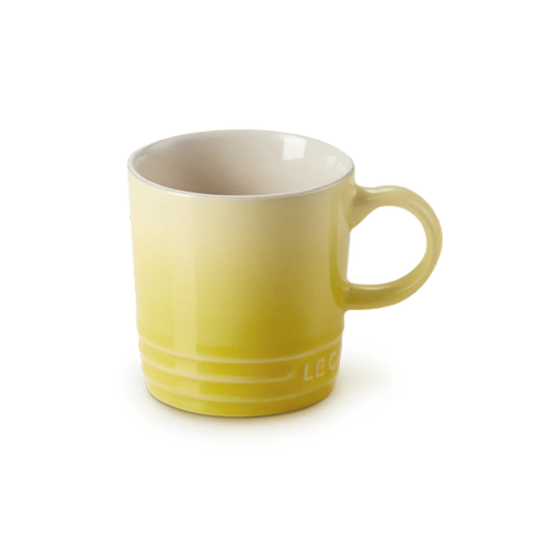 le creuset stoneware 100ml espresso mug in soleil 