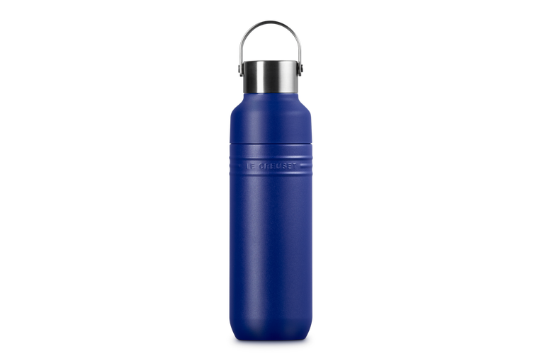 Le Creuset Insulated Water Bottle 500ML in Azure Blue 