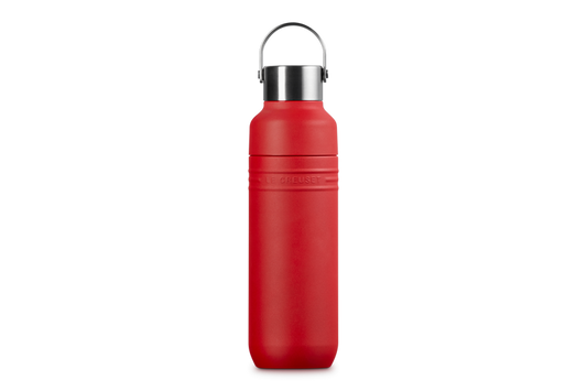 Le Creuset Insulated Water Bottle 500ML in Cerise