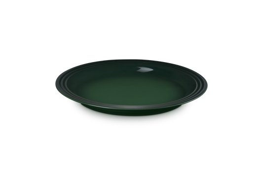 Le Creuset Round Dinner Plate 27cm in Cactus Green colour 