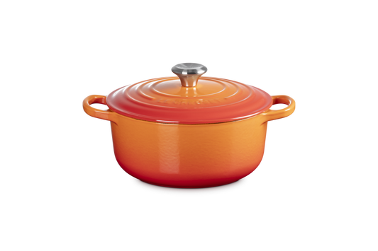 Le Creuset Signature Round Casserole Volcanic 20cm