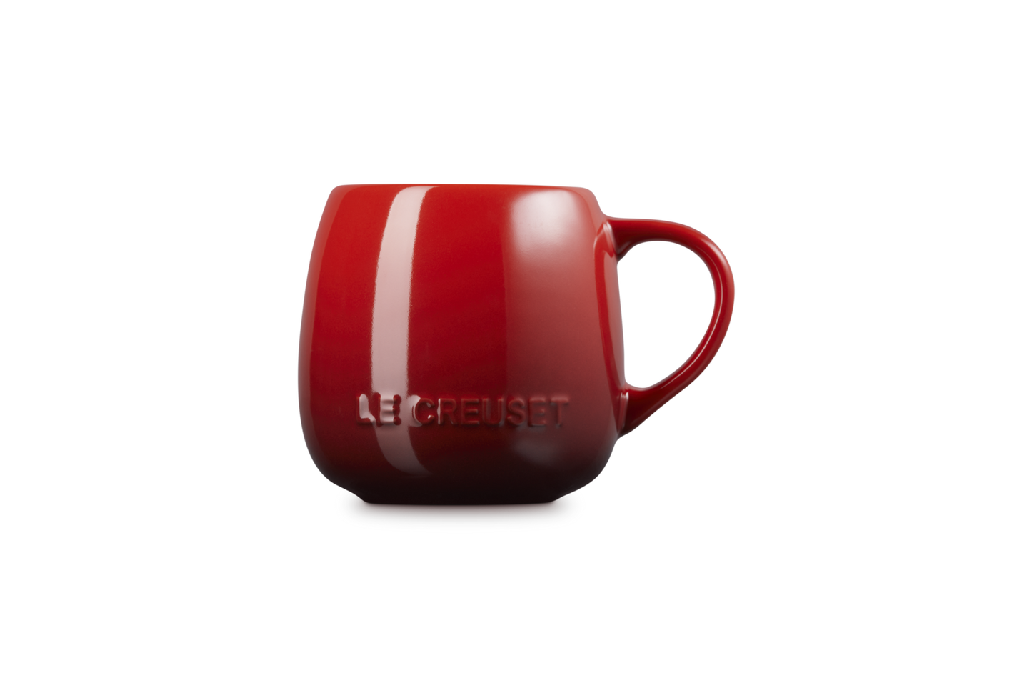 Le Creuset Stoneware Coupe Sphere Mug 320ml Cerise