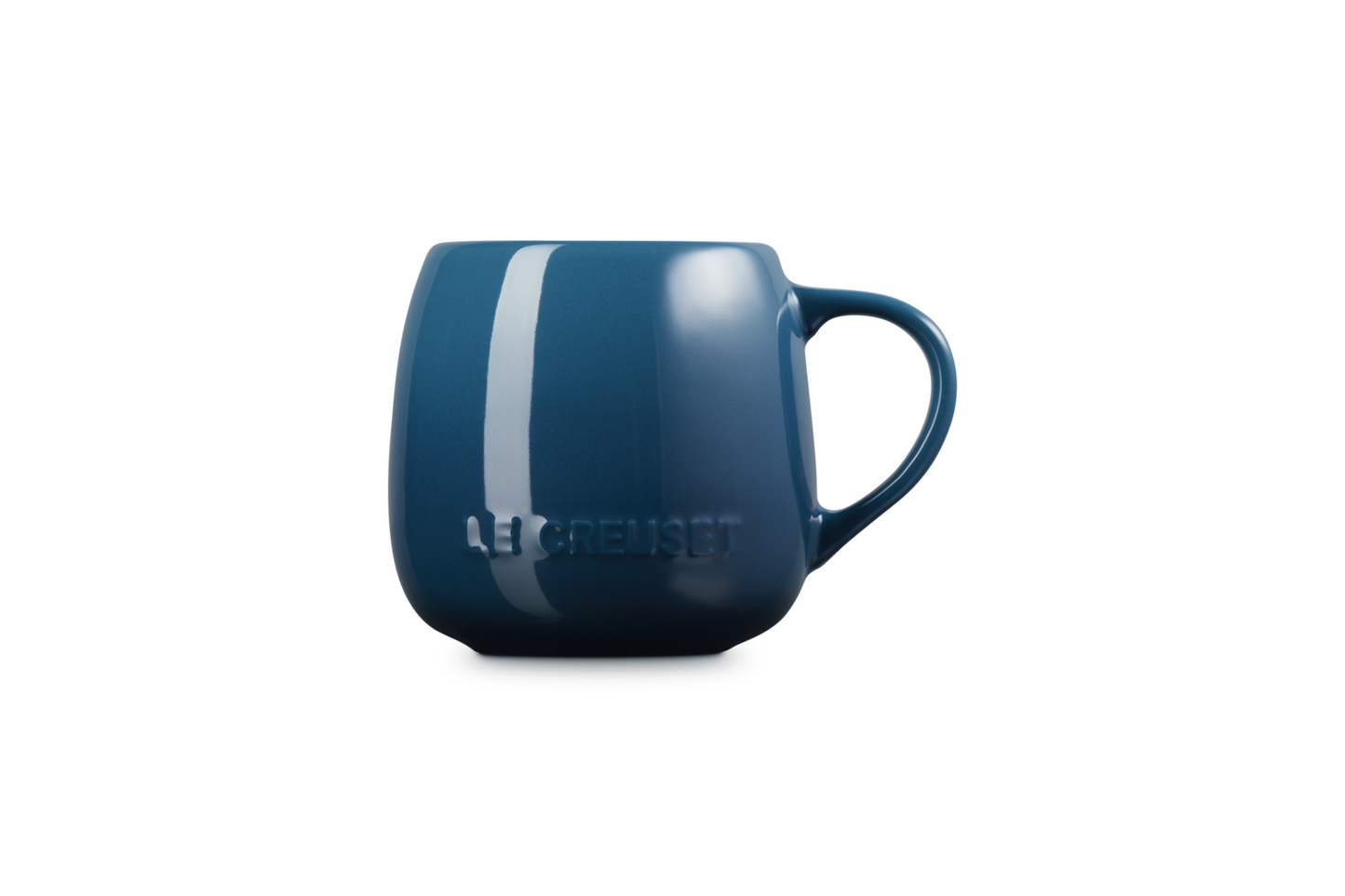 Le Creuset Stoneware Coupe Sphere Mug 320ml Deep Teal