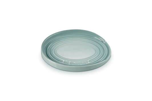 Le Creuset Stoneware Oval Spoon Rest in Sea Salt
