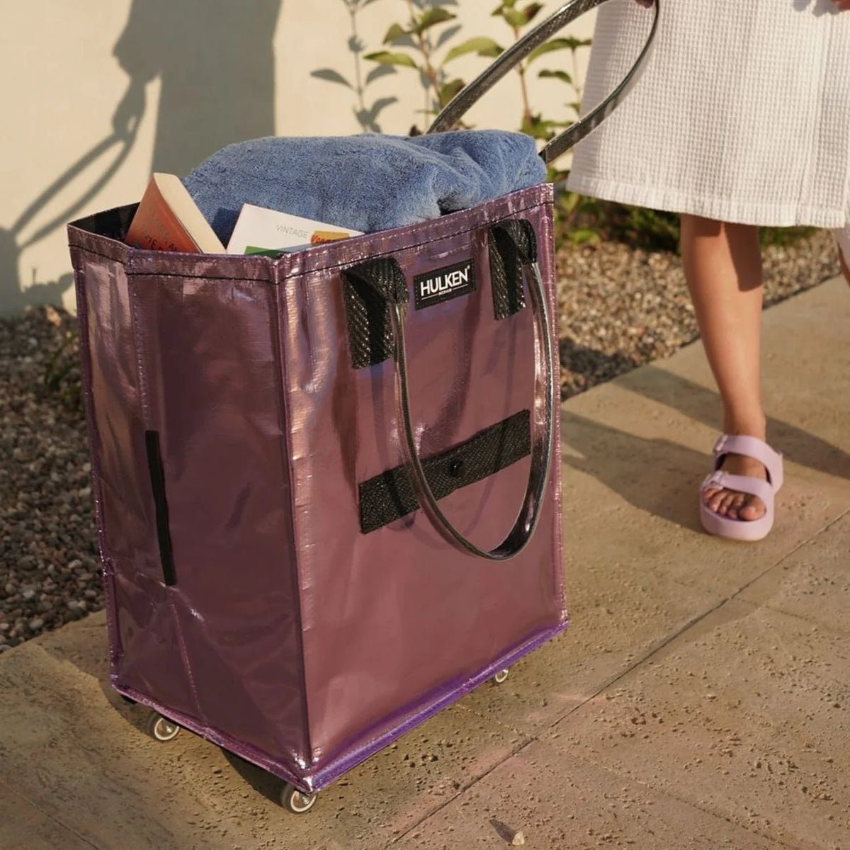 Hulken Original Rolling Tote Medium - Lilac