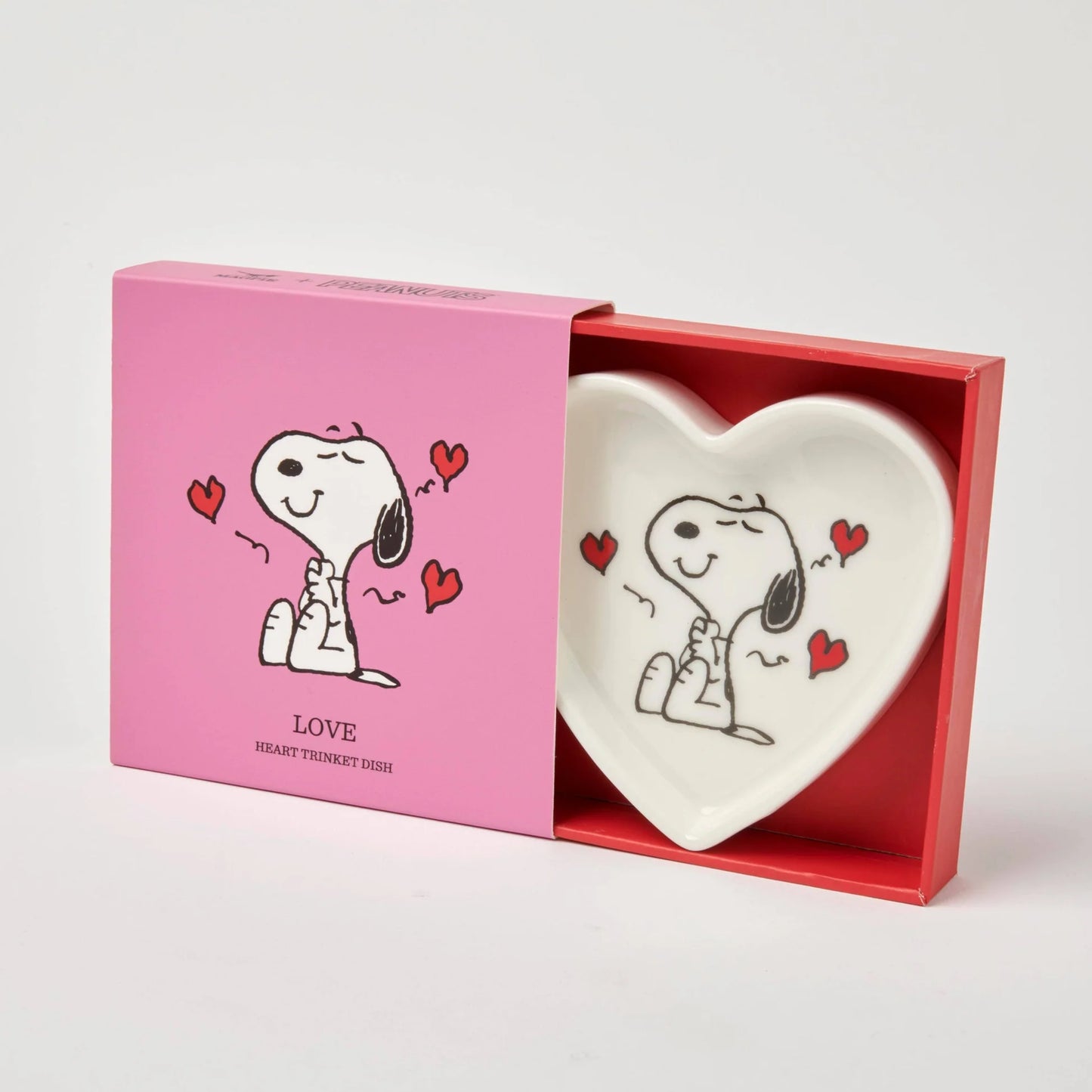 Magpie Peanuts Heart Shaped Trinket Dish Love