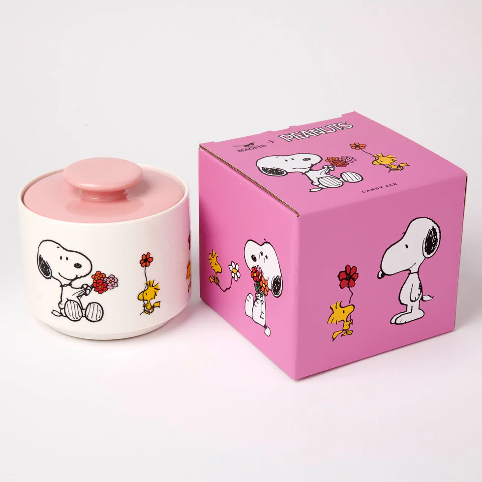 Magpie Peanuts Candy Jar Love is in Bloom
