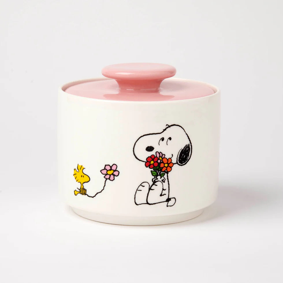 Magpie Peanuts Candy Jar Love is in Bloom