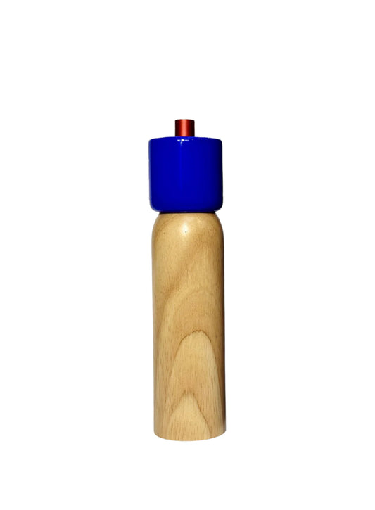 MAEGEN Large Wooden Salt & Pepper Grinder in Navy