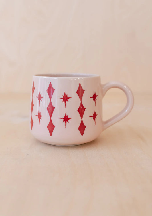 TBCo Hand-Painted Mug  Celestial Pink
