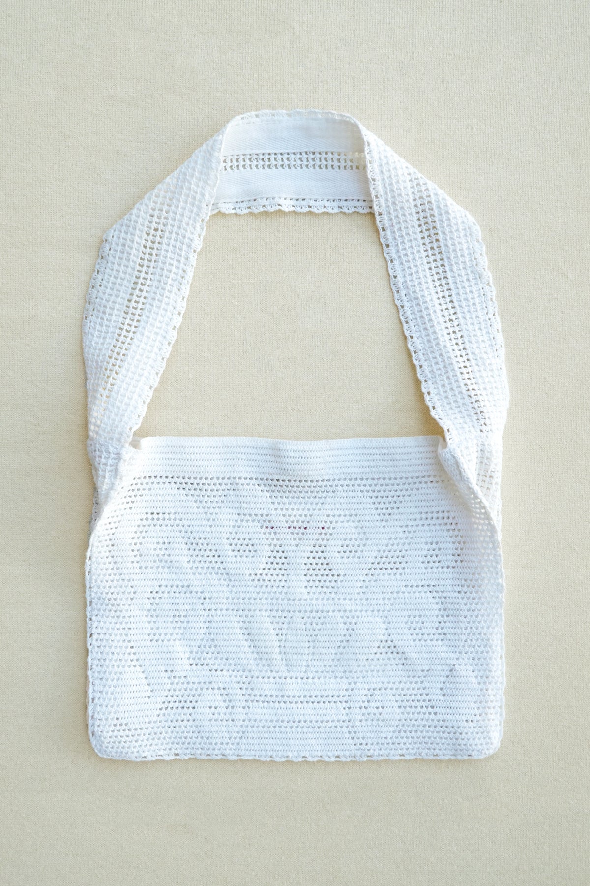 NANANITA Fountain Crochet Bag - Dove