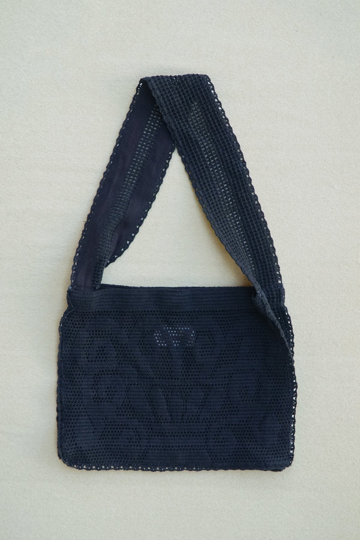 NANANITA Fountain Crochet Bag - Black