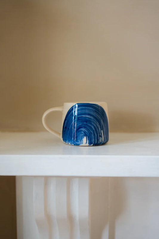 Morgan Wright Brush Stroke Koko Mug - Ink