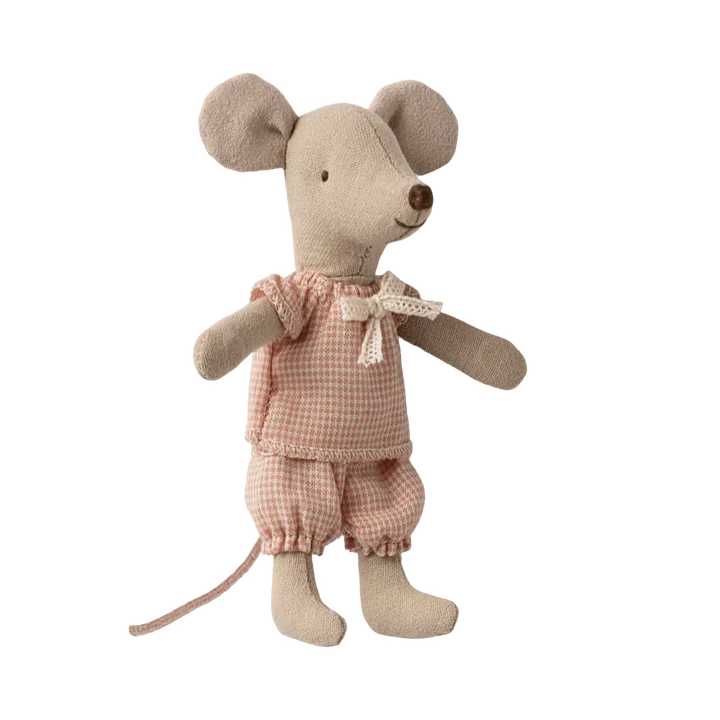 Maileg Little Sister Mouse in Matchbox