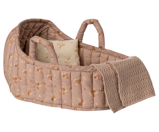 Maileg Large Carry Cot - Rose