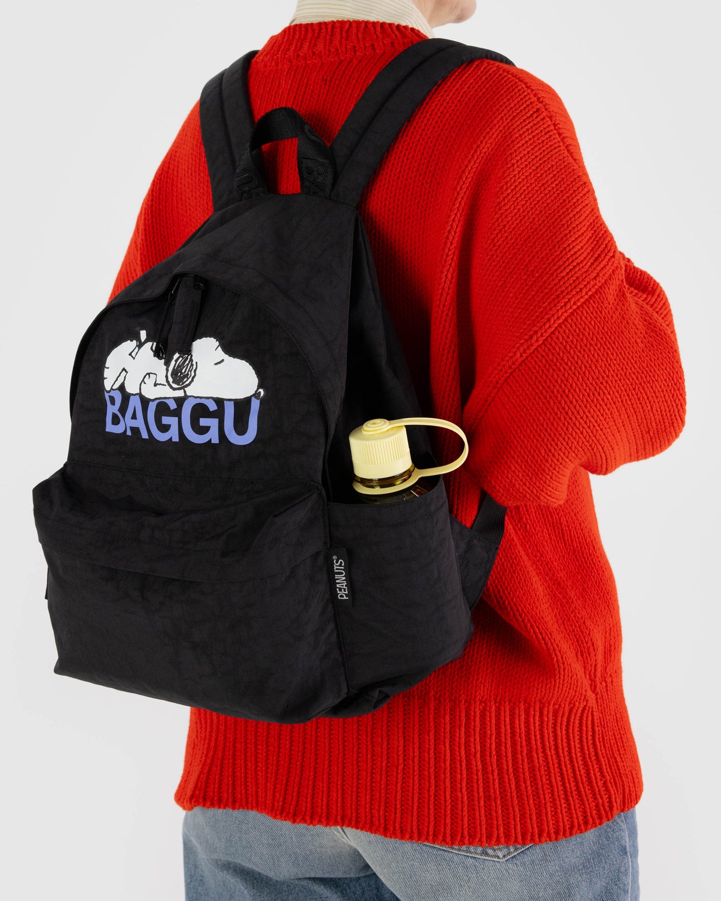 BAGGU x Peanuts Medium Nylon Backpack - Snoopy