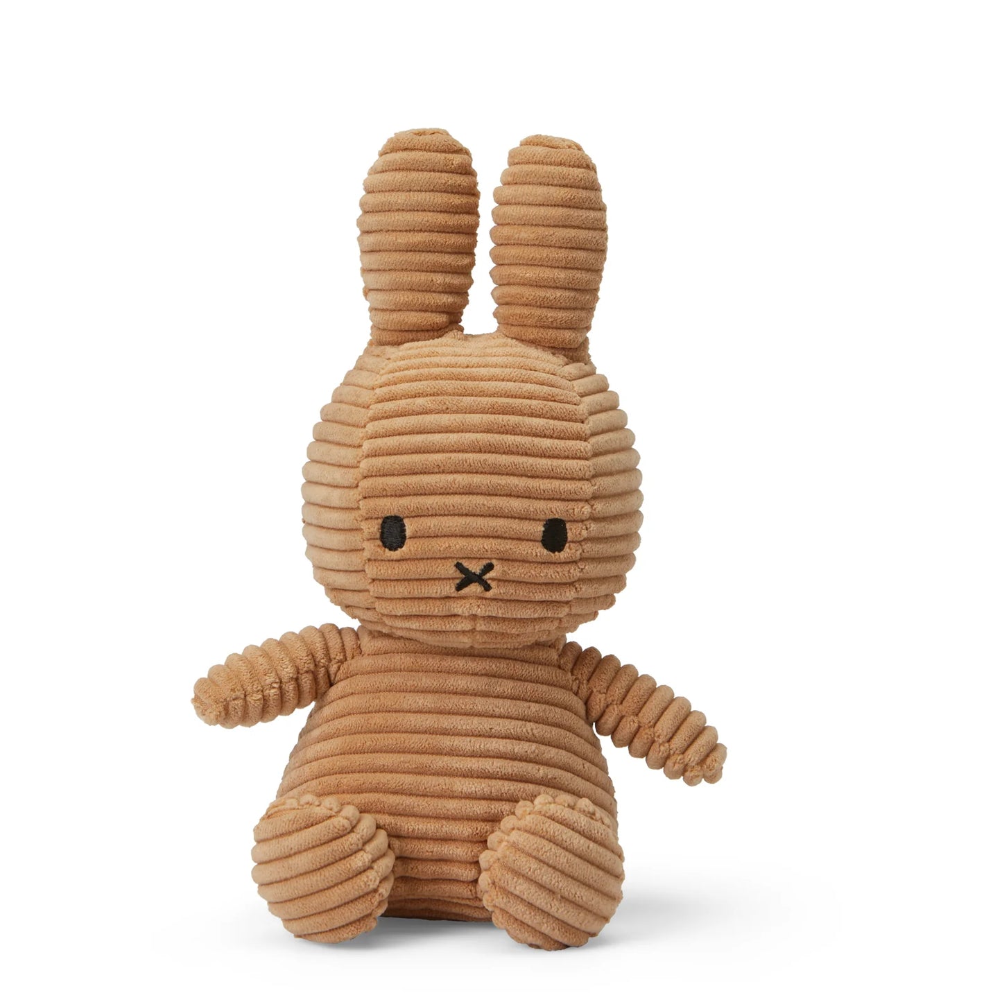 Miffy Bunny Corduroy Soft Toy in Beige colour.