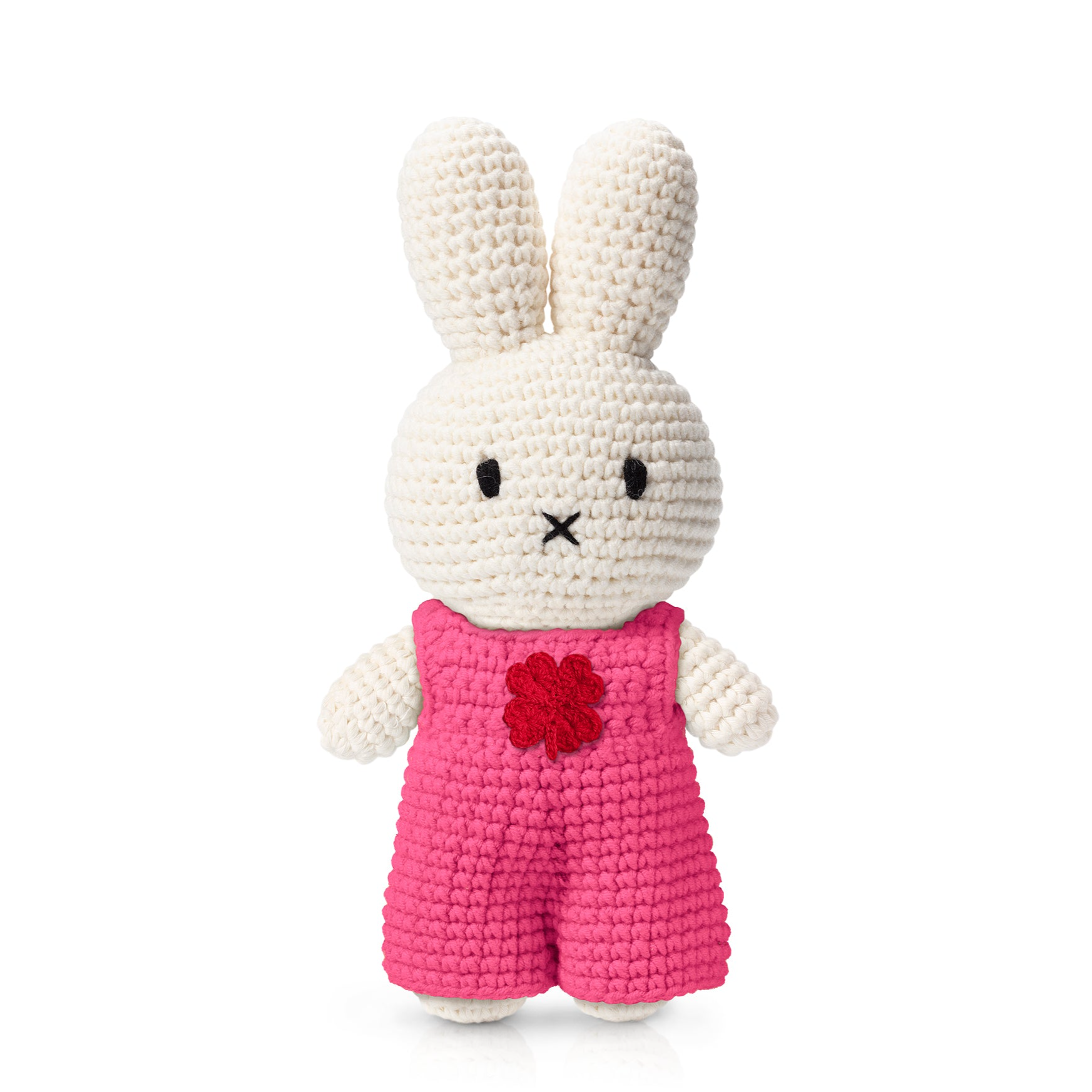 Miffy Handmade Crochet in Her Pink Clover Jumpsuit