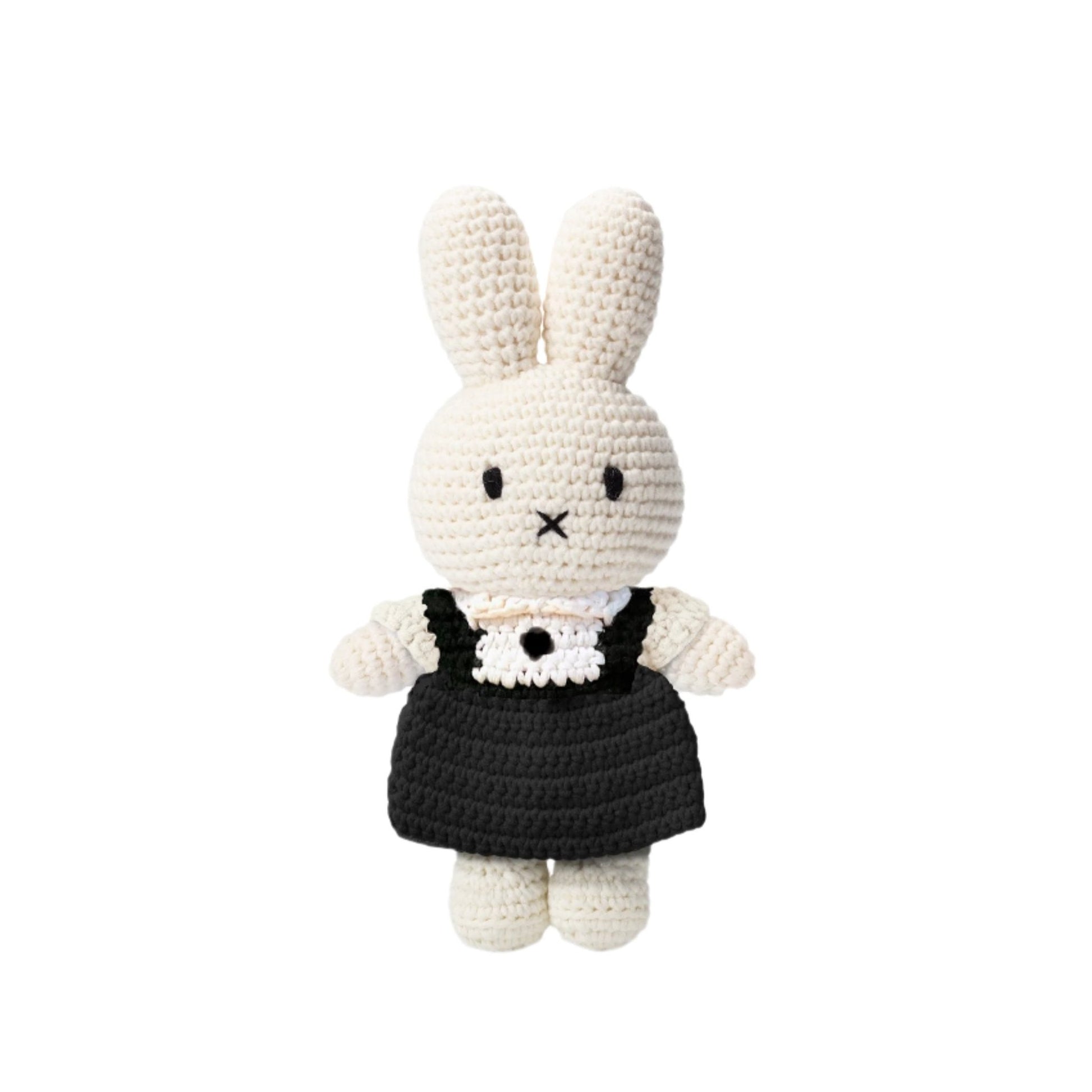 Miffy Handmade Crochet in Her School Uniform
