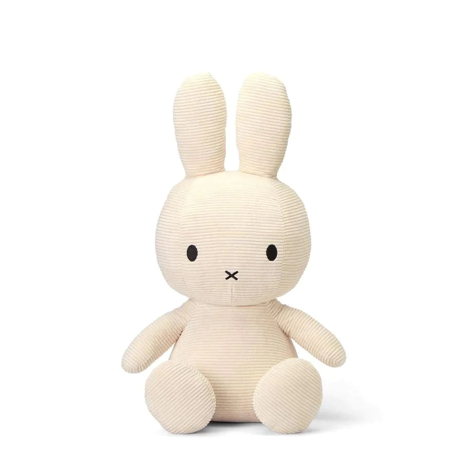 Miffy Large Corduroy Plush in White