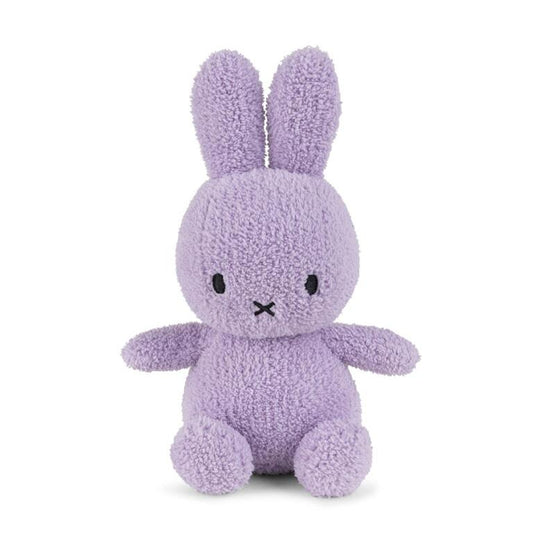 Miffy Terry Soft Toy in Lilac 
