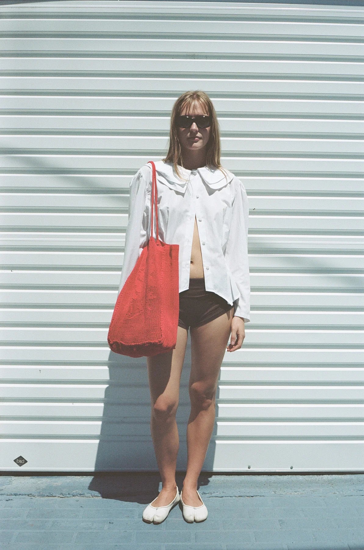 NANANITA Rose Crochet Bag - Ruby