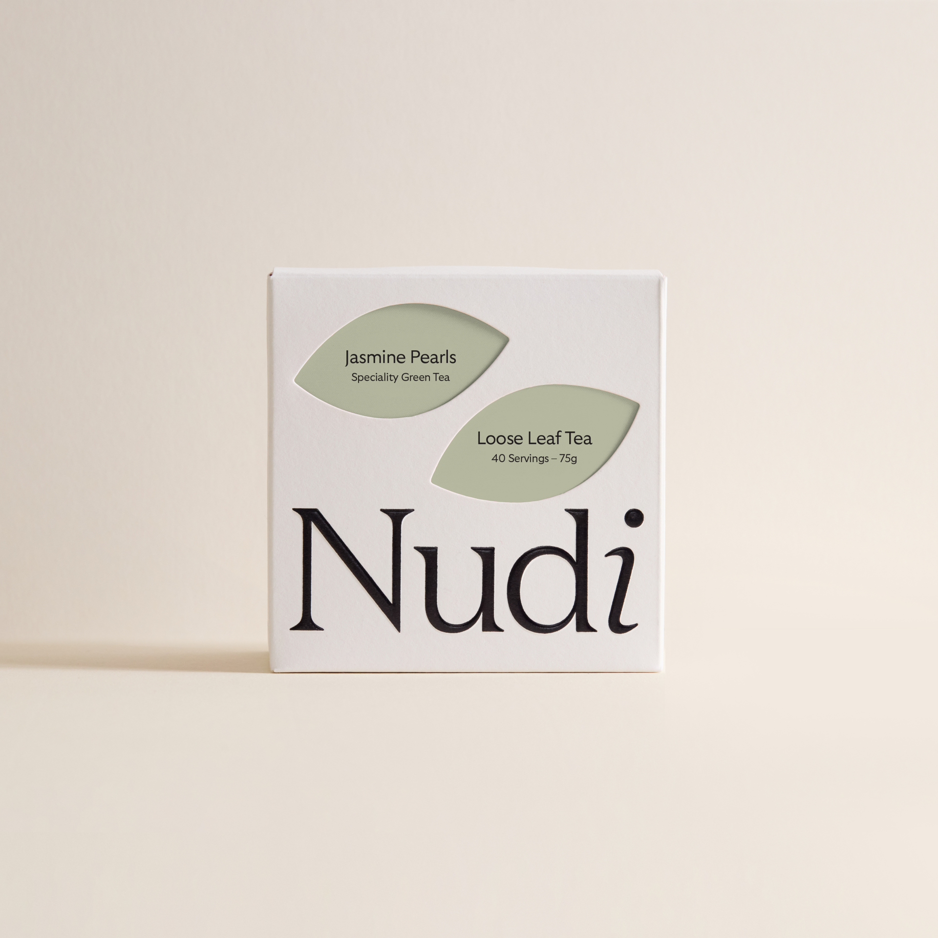 Nuditea Jasmine Pearls box on a white background