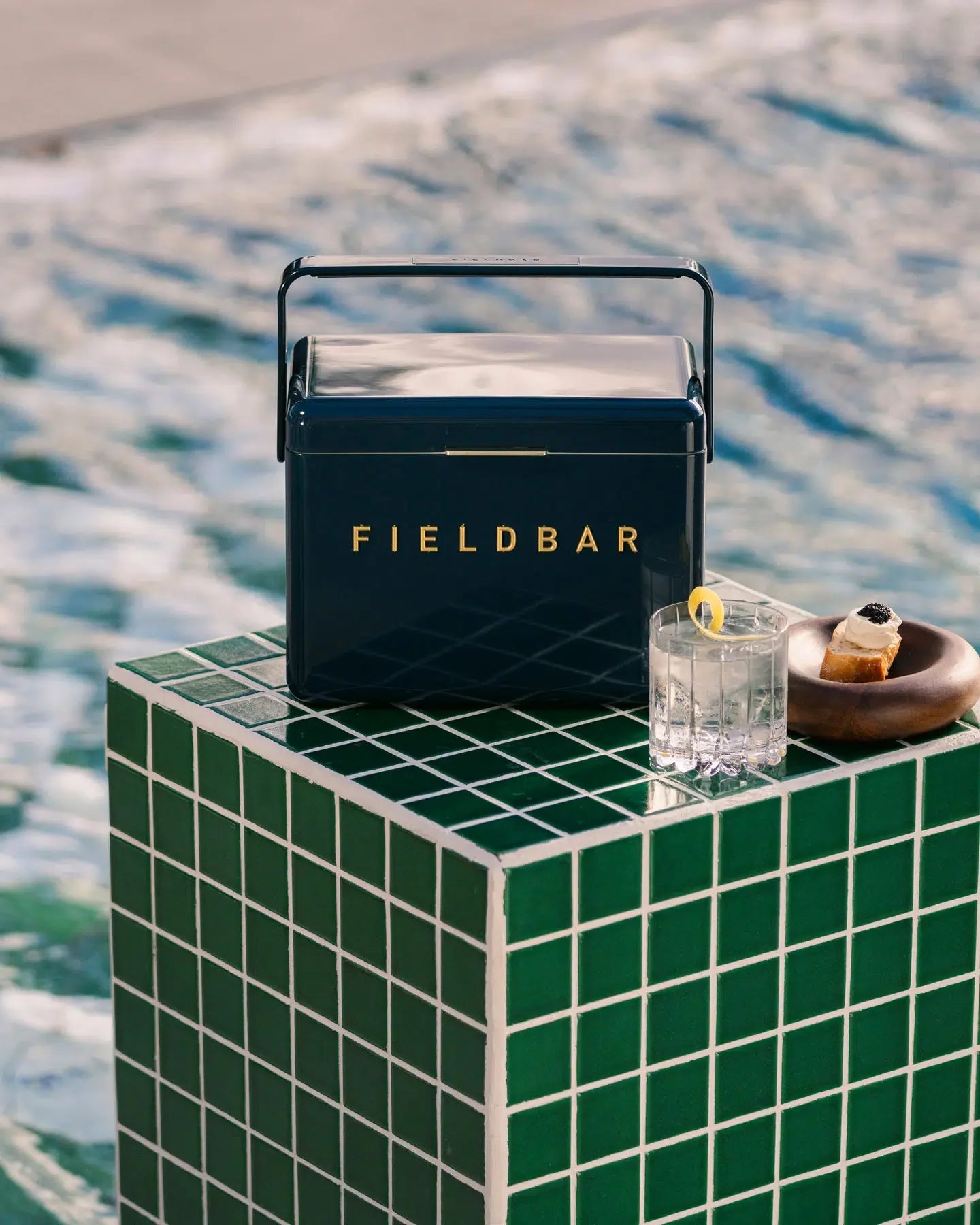FIELDBAR The Mini Bar & Swing Sling - Sea Boat Blue