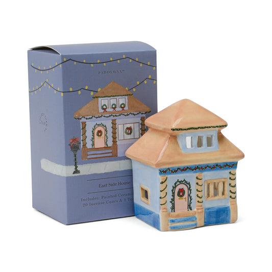 Paddywax The East Side House Incense & Tea Light Holder