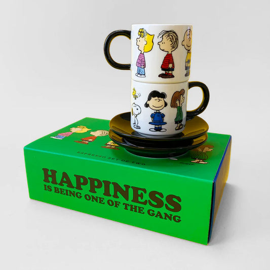 Magpie Peanuts Gang Espresso Set of 2