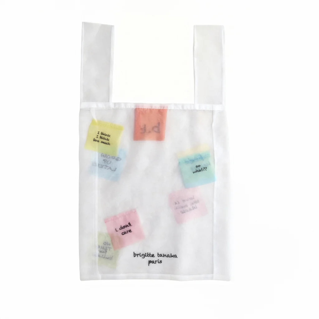Brigitte Tanaka Post-It Organza Bag