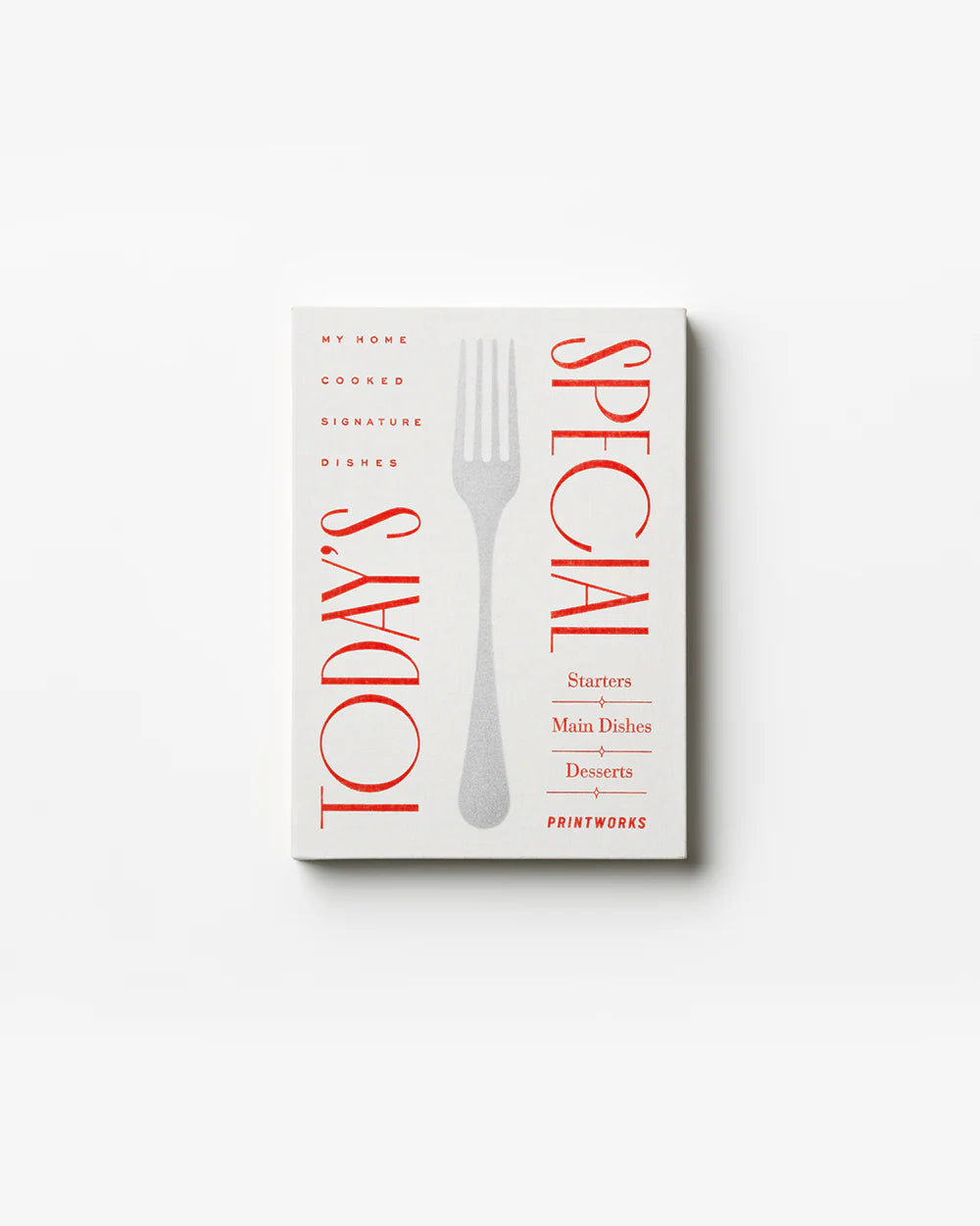 Printworks Recipe Book Today's Special