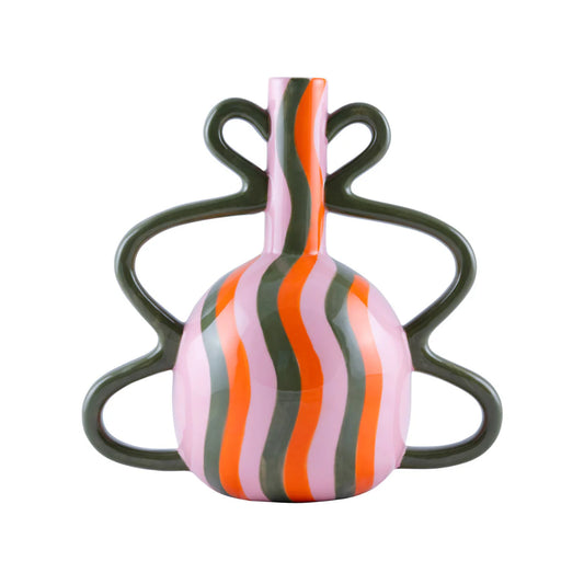 Que Rico Sofia Squiggle Wiggle Vase