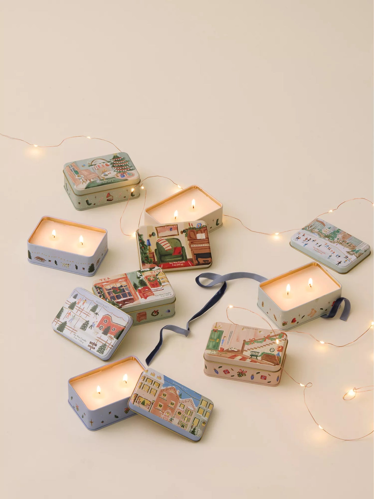 Paddywax Christmas Tin Candle Winter Balsam 141g