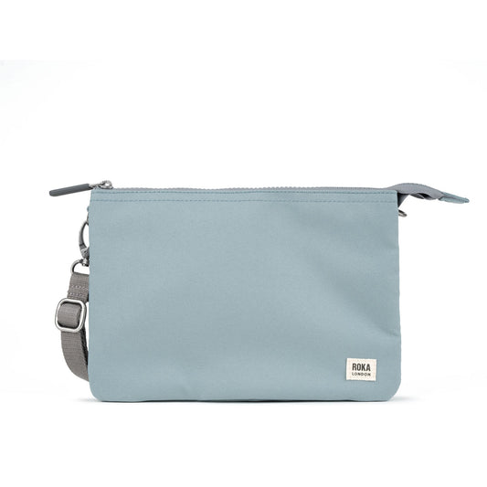 Roka Carnaby Crossbody XL Recycled Canvas in London Fog