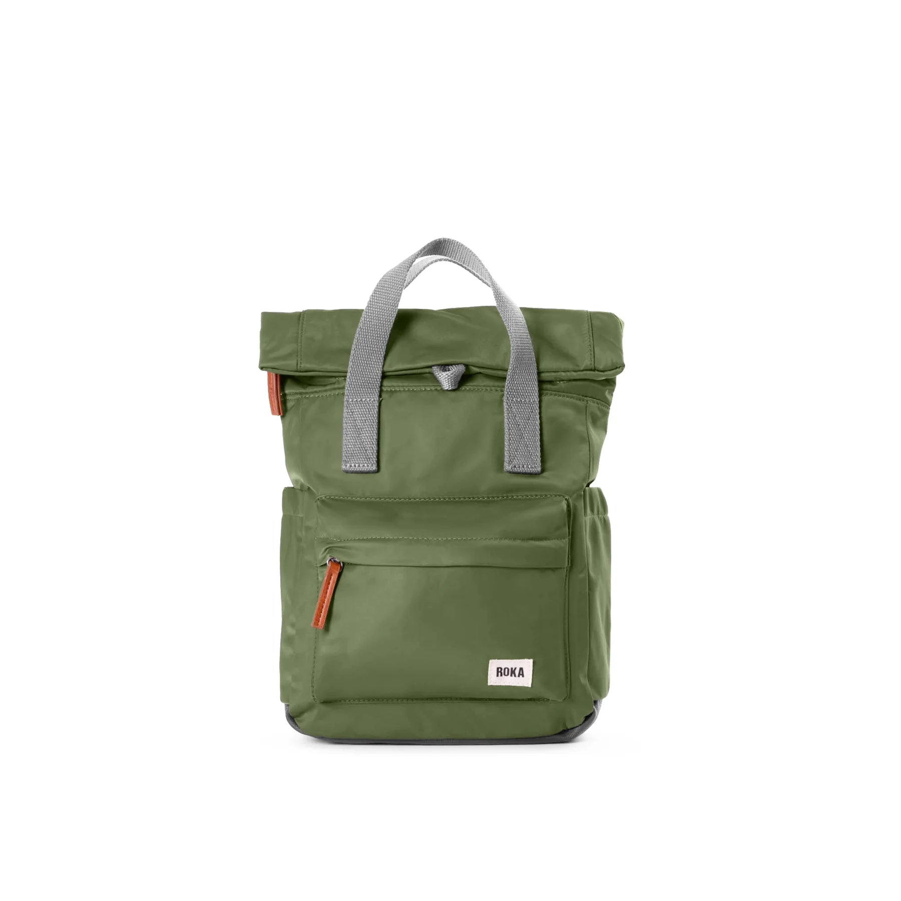 Roka Canfield B Small Sus Nylon Backpack in Green Avocado colour