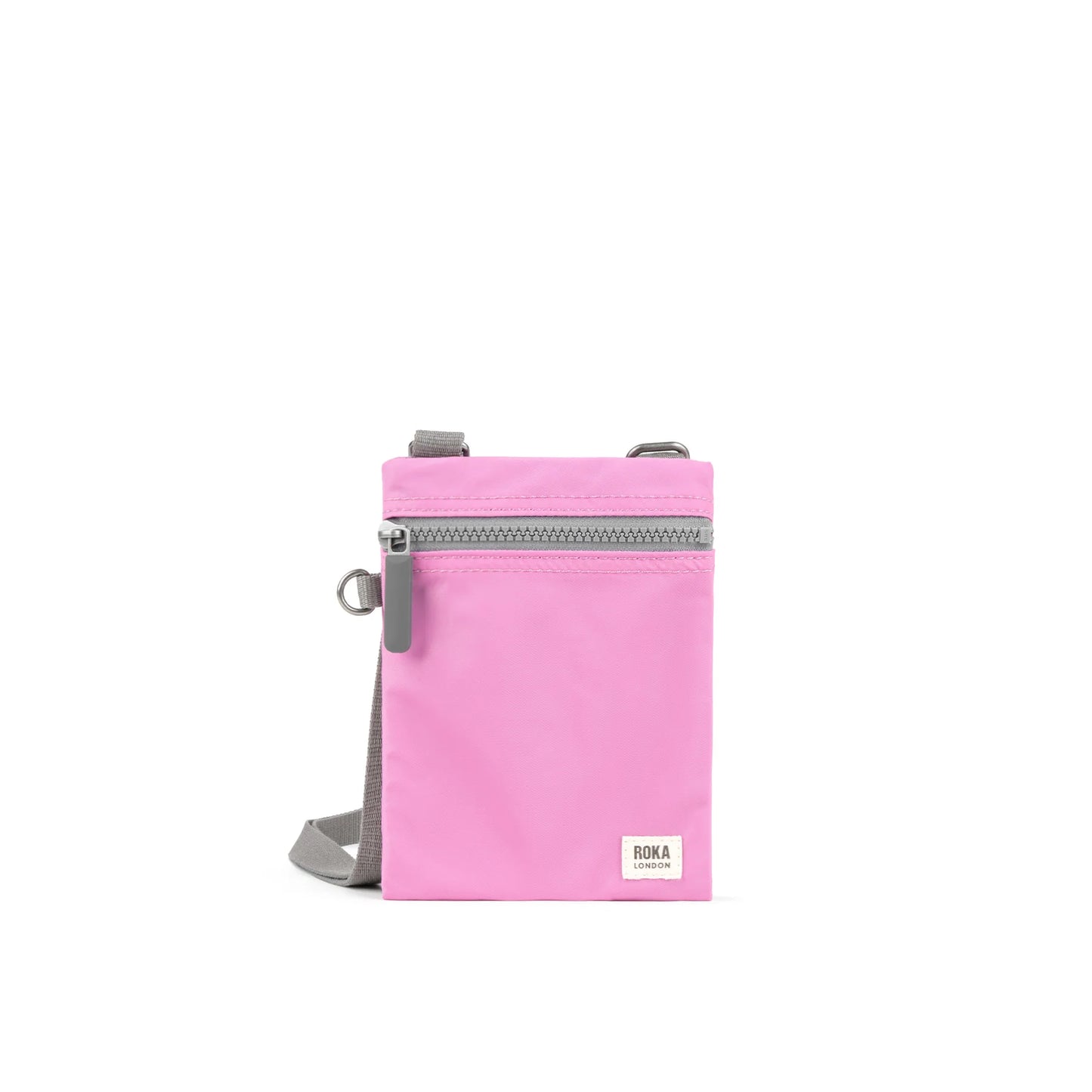 Roka Chelsea Recycled Nylon Bag in Orchid Pink colour 