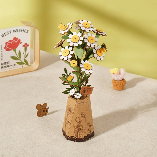 Rowood Chamomile Flower Puzzle kit