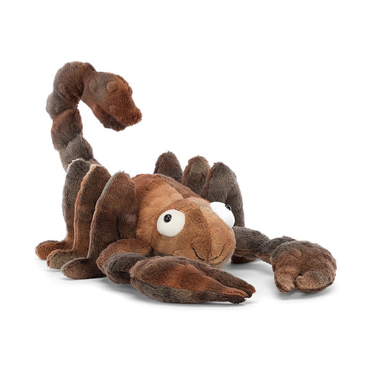 jellycat simon scorpion soft toy