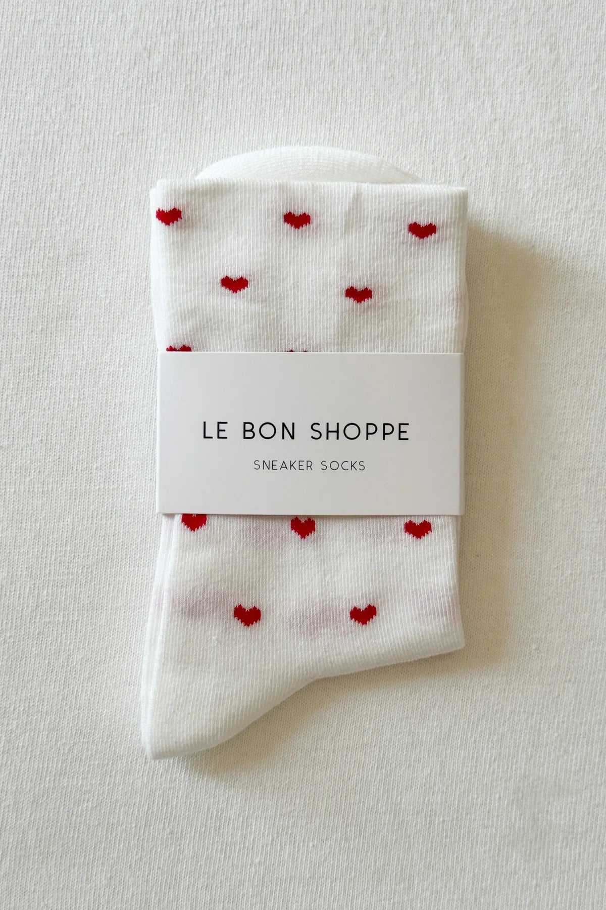 Le Bon Shoppe Sneaker Socks - Red Heart